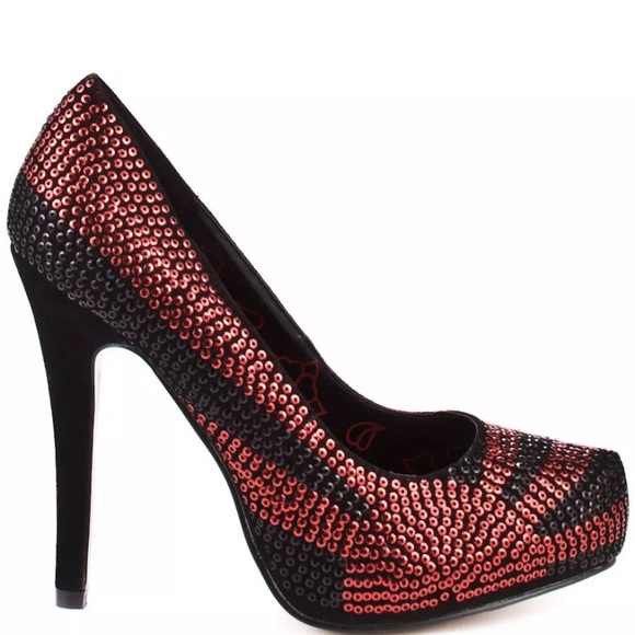 IRON FIST “The Sun Will Rise” Platform Heels🎈HP🎈 - Picture 4 of 8